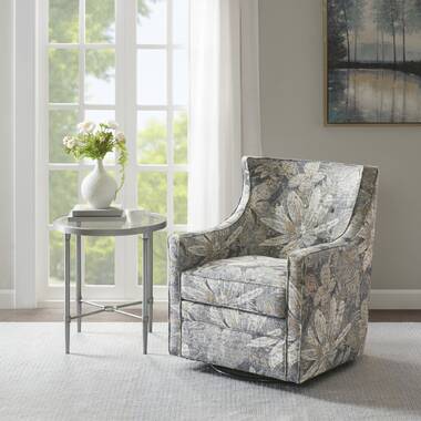 Alcott Hill Raylee Upholstered Swivel Armchair Reviews Wayfair